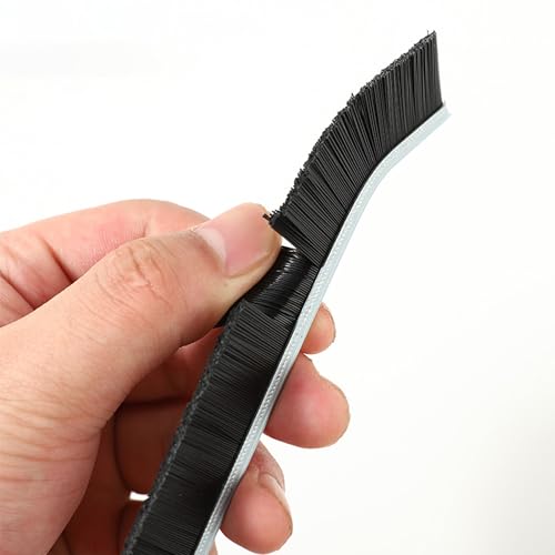 CINY 5 PCS multifunktionale Lange Fugenbürste, Bürste mit steifen Borsten und schlankem Griff, geeignet für mehrere Szenarien, wie Bad, Küche, Kacheln, Fensterritzen und Fugen.