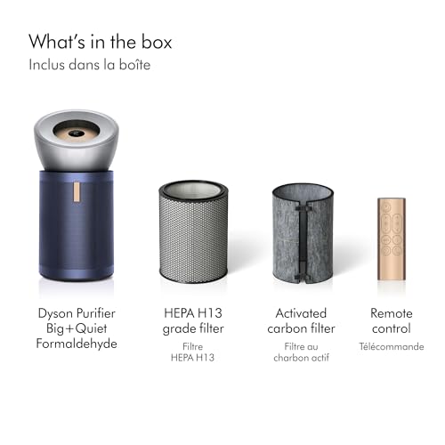Dyson Purifier Big + Quiet Formaldehyde BP03 (Bright Nickel/Prussian Blue) by Dyson - Image 5
