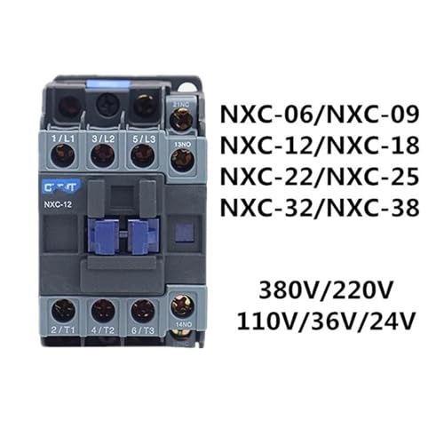 Contacteur AC NXC-18 CHINT 110V pour commande de moteur triphasé