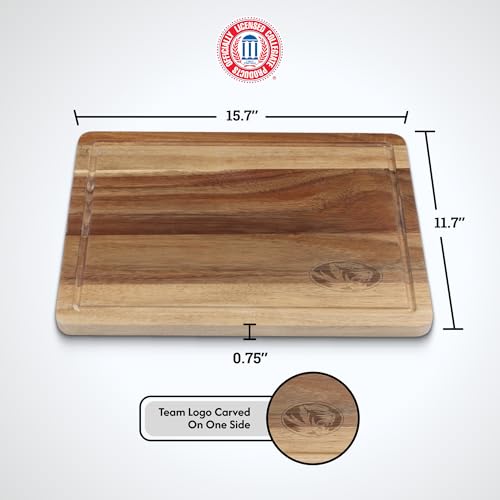 Tabla de cortar de madera de acacia The Memory Company miniatura 5