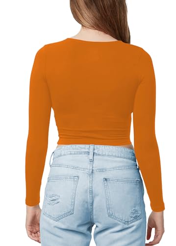 Image of THE BLAZZE Women's Cotton Stretchable Boat Neck Long Sleeve Regular Fit Wear Readymade Saree Blouses for Women L354