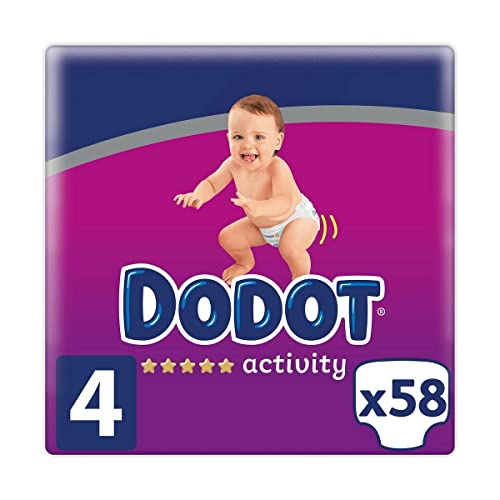 Dodot Activity Pannolino per Bambini 58-Pezzi, Taglia 4