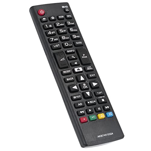 AKB74915324 Replacement Remote Control Fit for LG 4K UHD TV 60UH6157 65UH6159 65UH615 65UH6257 65UH625 65UH6507 65UH6509 65UH650 65UH661 43UH610V 50UH635V 32LH604V 40UH630V 43LH604V 49LH604V - Image 3