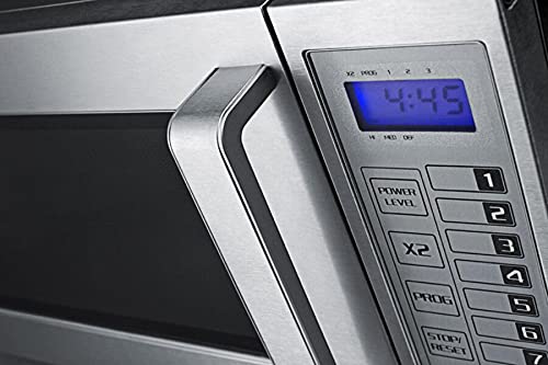 Summit Scm1000Ss - Microwave, Stainless Steel, Digital Controls, 1000 Watts, 0.9 Capacity #TOP3