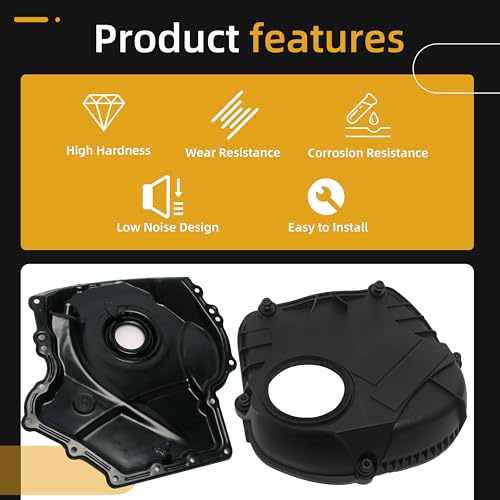 JAVOUKA Engine Timing Chain Cover with Gasket fit for VW Beetle/Jetta/Passat/Tiguan/Sharan/Scoricco/Golf/GTI/EOS/CC, fit for Audi A3/A4/A5/A6/TT/Allroad/Q3/Q5 1.8T 2.0T 2007-2017 06H103269C,06H109210A by JAVOUKA - Image 5