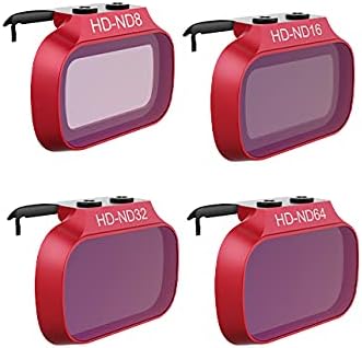 PGYTECH UK P-12A-019 DJI Mavic Mini 2 Neutral Density Filter Set (Professional), Black, 8/16/32/64