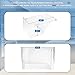 UPGRADED Lifetime Appliance 240337103 Crisper Bin Compatible with Frigidaire Refrigerator Shelf | Fridge Drawer | Frigidaire Refrigerator Parts - 240337100, AP2115741, 240323007