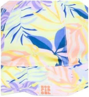 Millymook Baby Girls' Peach Reversible Bucket HAT ILUKA
