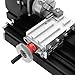 24W Mini Metal Lathe, Motor Jointed with Headstock, 20000RPM, Soft Metal Plastic Acrylic, US Plug