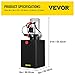 VEVOR12 Quart Hydraulic Power Unit, Double Acting Dump Trailer Pump, 3200 PSI Max Relief Pressure & 0.91 GPM Flow Rate, DC 12V Hydraulic Pump with Metal Reservoir for Dump Trailer Car Lifting