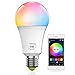 MagicLight WiFi Smart Light Bulb, Dimmable, Multicolor, Wake-Up Lights, No Hub Required, Compatible with Alexa and Google Assistant