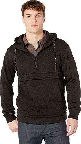 Billabong Men's Boundary Pullover Hoodie Black Large