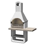 1 PZ BARBECUE MURATURA 'SANTA FE'' 125 x 64 x H 212,5 cm NextradeItalia Mod.FERX.KCHCCMNLM...