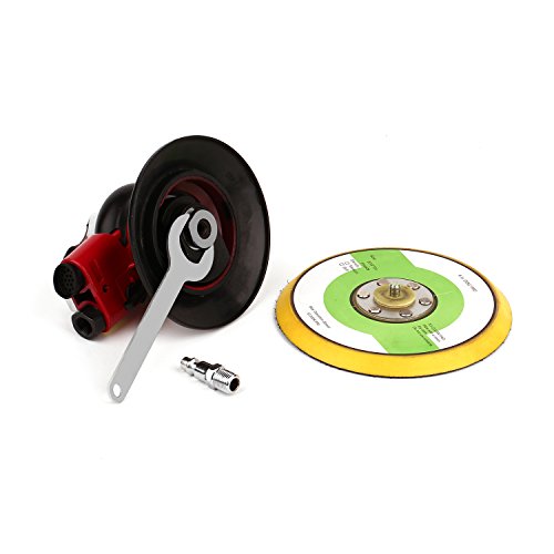 Professional Air Random Orbital Palm Sander, Dual Action Pneumatic Sander, Low Vibration, Heavy Duty … (6 Inch) #TOP5