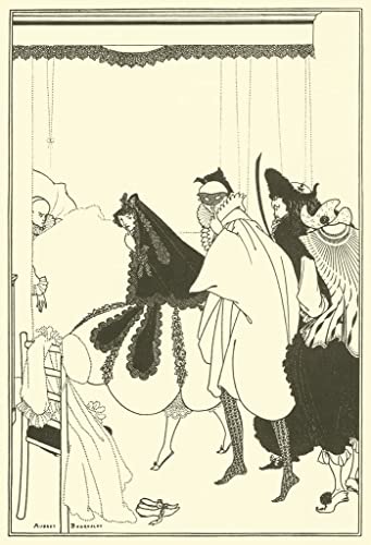 Tableaux Toile Image Imprimer la mort de Pierrot Aubrey Beardsley de Luxe