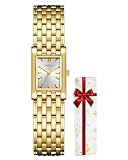 CIVO Orologio Donna Acciaio Inossidabile: Piccolo Sottile Elegante Analogico - Orologi da Polso Rettangolare Impermeabile Classico