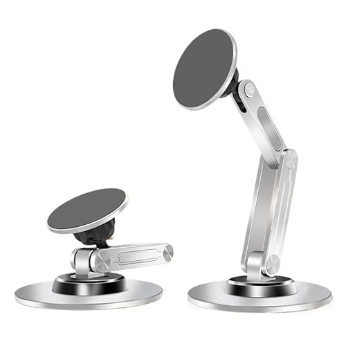 EKLMCFS 360 Degrees Book Stand Aluminum Alloy Reading Rack Carbon Steel Holder(Silver)