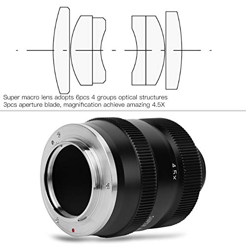 SLR Macro Camera Lens 20mm F2 Aluminium Zwart Groot Diafragma Handmatige Scherpstelling Super Macro Lens voor Canon EF… - Afbeelding 5