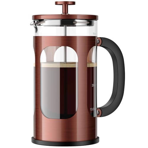 French press coffee brewer