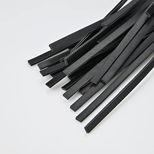 Romi Fetish Leather Whip With Glass Pleasure Wand With Ball Tip - Sex Toy For Sm Or Anal Sex/Masturbation #TOP1