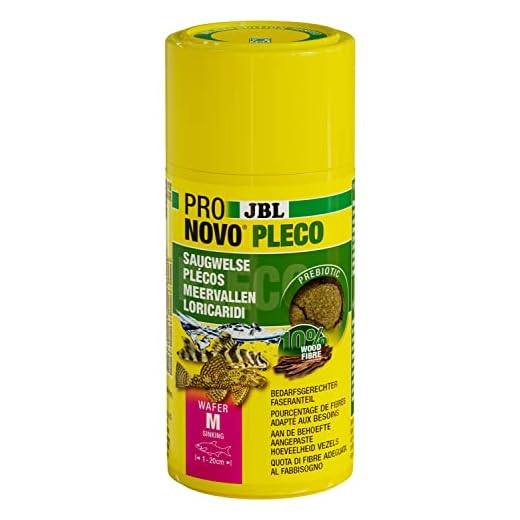 JBL PRONOVO PLECO WAFER, Comprimés pour Poissons, taille M, 100 ml