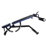 ALTO RENDIMIENTO DE ACERO CONSTRUCCIÓN □ Este banco de peso estándar comercial diseñado con estructura de triángulo único y de acero de alta resistencia, soporta hasta 880 libras, ideal para todo tipo de entrenamiento completo entrenamiento de cuerpo.
