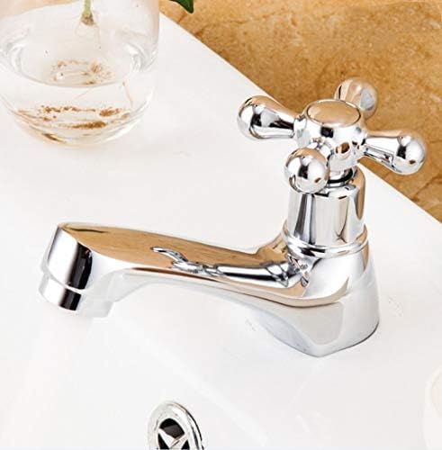 Robinet mitigeur de lavage en laiton avec grue monotrou pour lavabo et vasque de salle de bain