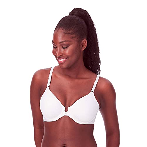 Bali Women's Comfort Revolution Front-Close Shaping Underwire Bra, White,40D #TOP6
