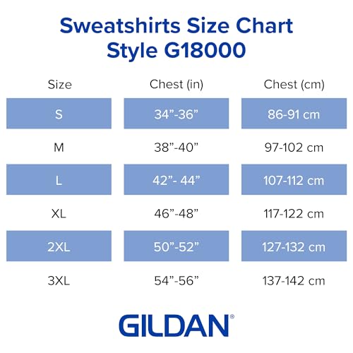 Gildan G18000P1-095-S-095-S Men'S Heavy Blend Crewneck Sweatshirt thumb #4