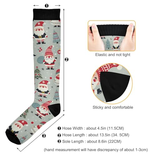 Image of Compression Socks for Women & Men, Knee High Socks for Circulation Medical Running Athletic Nurse Travel