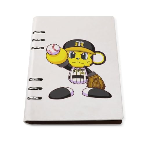 ルーズリーフノート 阪神タイガース バインダーノート リングノート A5ルーズリーフ スケジュール帳 メモ帳 日記帳 PUレザー 差し替え可 おしゃれ 学校 ビジネス用 事務用品 プレゼント