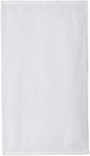 Amazon Basics Quick-Dry Hand Towels - 100% Cotton, 8-Pack, White #TOP4