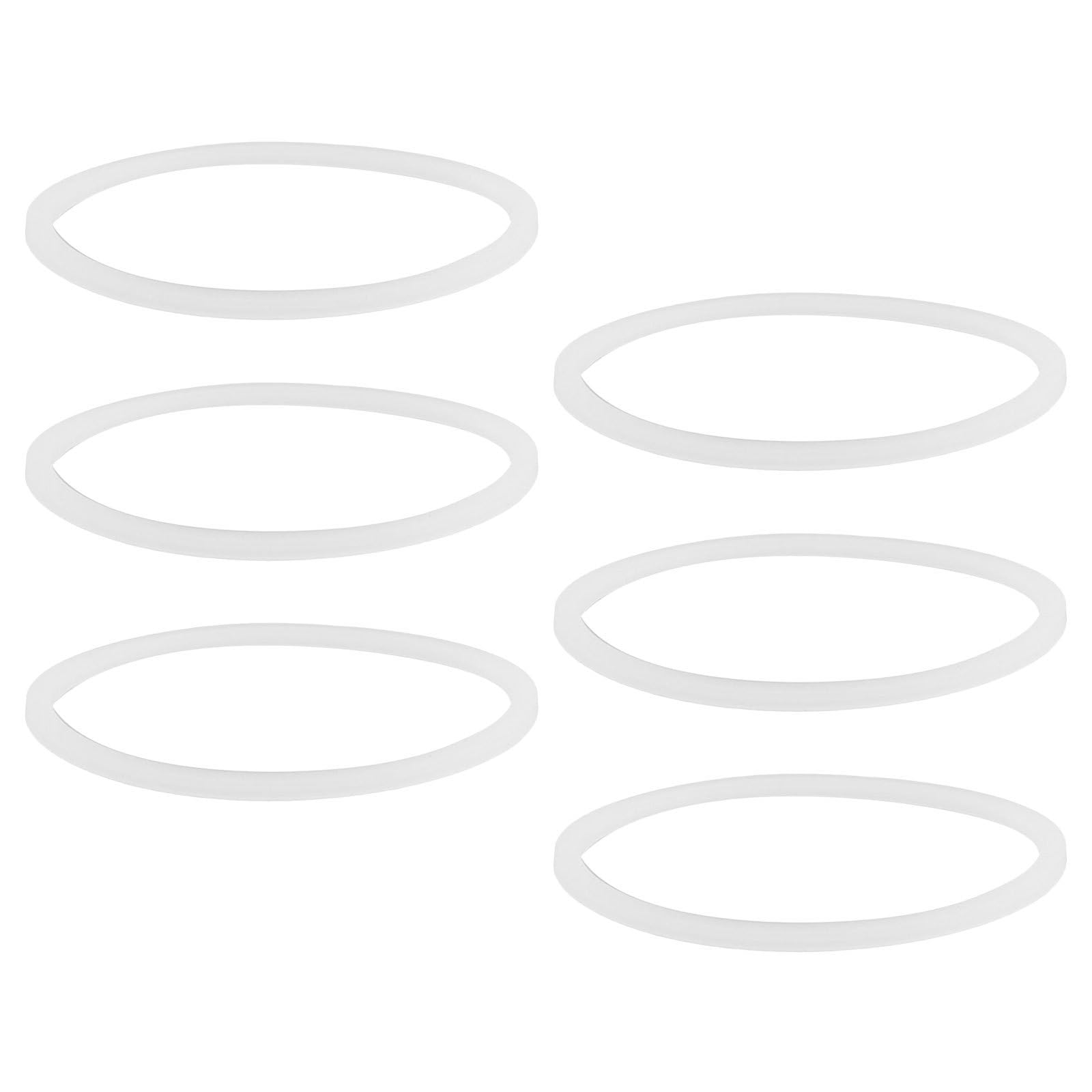 6pcs Silicone Bottle Sealing Gaskets for Water Bottle Lid