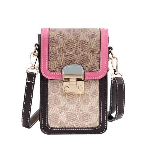 Chic Crossbody Bag with Adjustable Shoulder Strap and Secure Closure - Fashionable Pattern, Lightweight, Ideal for Daily Use and Travel D