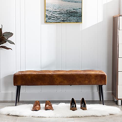 DUHOME Button-Tufted Ottoman Bench - Image 8