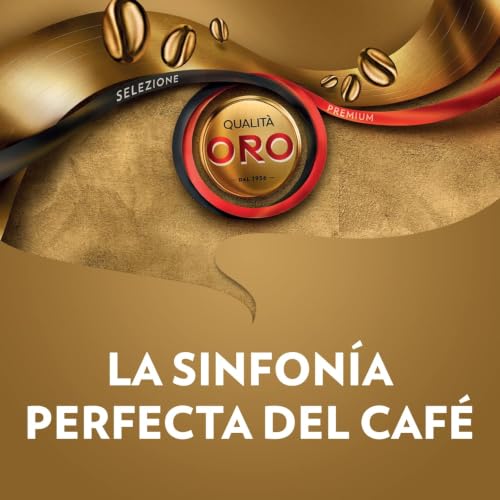 Miniatura 2 de Lavazza, Qualità Oro, Café En Grano Natural, Ideal Para La Máquina De Café Espresso, Con Notas Aromáticas De Frutas Y Flores, 100 Arábica, Intensidad 5, Tueste Medio, Paquete De 1 Kg