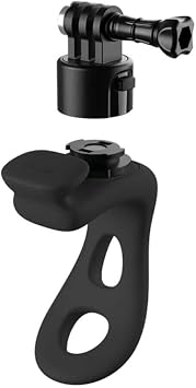 TELESIN Hızlı Çıkarma Esnek Montaj Sarma Bandı, Bisiklet Gidon Rulo Çubuk Tüp Çubuk Çubuk Montaj Aksesuarı Aksiyon Kameraları için (GoPro, Insta360, DJI) (Siyah, Hızlı Çıkarma)