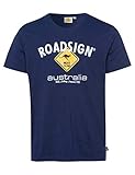 Leichte Jerseyqualität ROADSIGN Australia Herren T-Shirt mit Australien-Motiv Navy  M