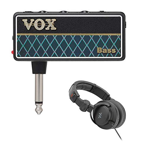 VOX amPlug G2 Bass & HPC-A30-MK2 Studio Headphones Bundle
