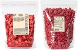 KoRo - Lamponi liofilizzati e fragole liofilizzate a fettine - 2 x 350 - Croccanti e naturalmente dolci - 100% frutta, senza zuccheri aggiunti*