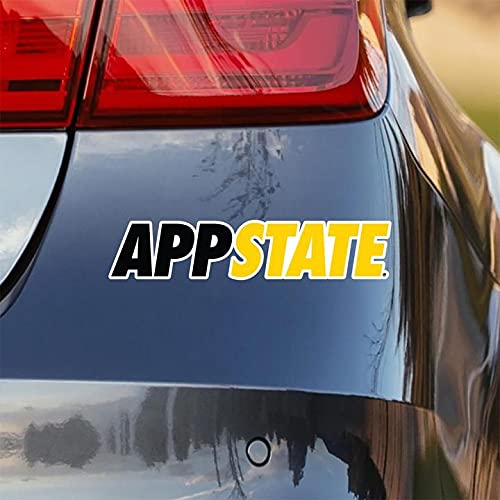 Calcomanía App State para parachoques de coche con diseño NCAA resistente de alta adherencia 4