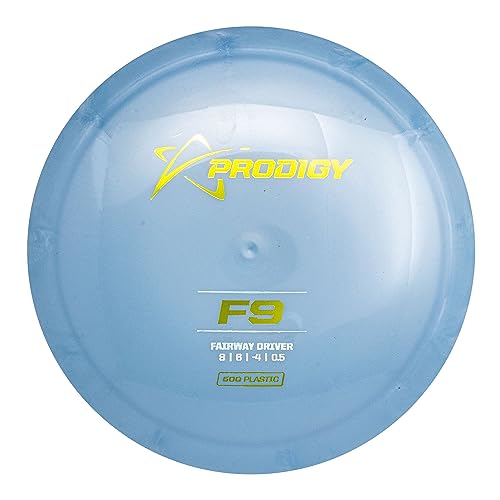 Prodigy Disc 500 F9 | Understable Disc Golf Fairway Driver | 170-176g | Extremely Durable | Great Disc Golf Disc for Beginners | Colors May Vary