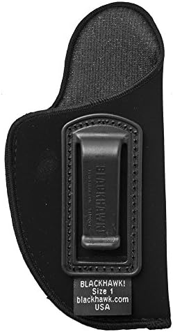 BLACKHAWK Inside-the-Pants Holster, Size 01, Right Hand, (3-4" Barrel Med Autos), Multi, One Size (73IP01BK)