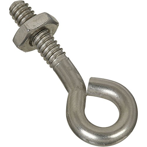 Image of National Hardware N221-556 2161BC Eye Bolt in Stainless Steel