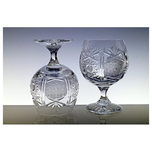 Set – 6 vasos de coñac plomo