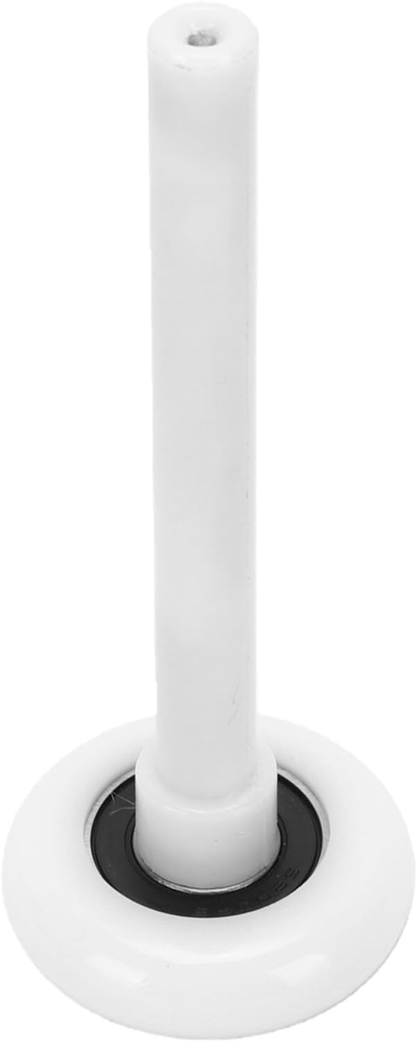 White Nylon Garage Door Rollers | 2 Inch Sealed Bearing Wheels for Quiet Operation On Most Garage Doors