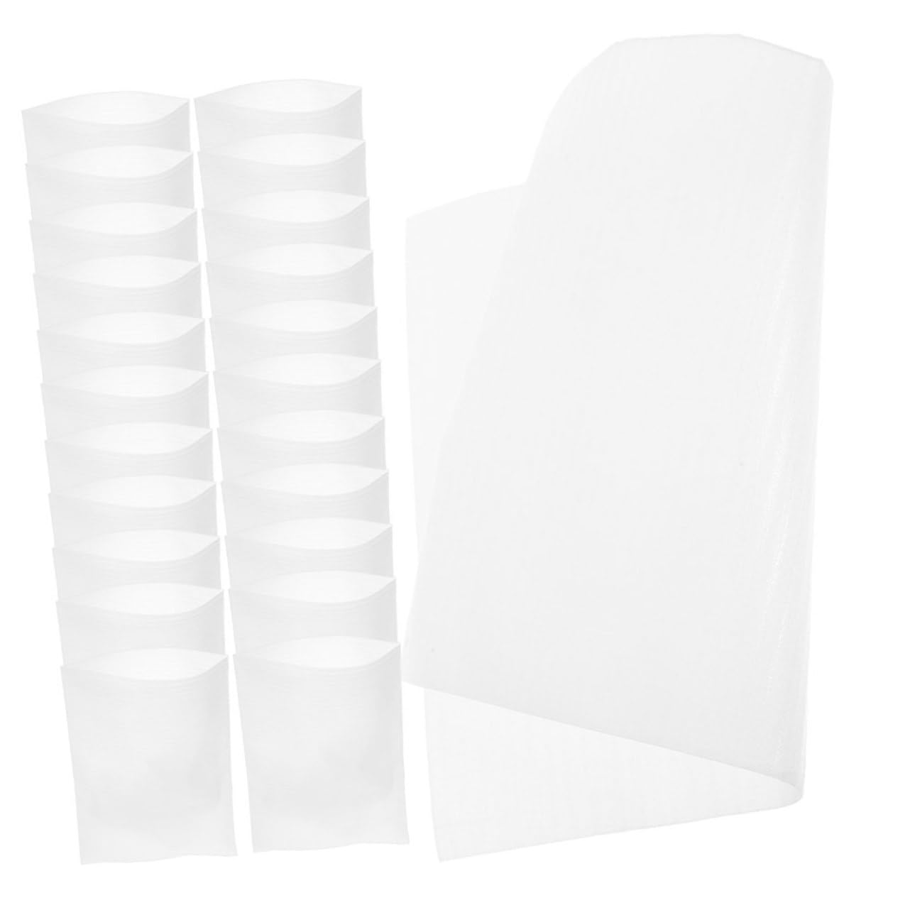 VILLCASE 100pcs Epe Foam Sheets Moving Pouches Packing Pouches for Glasses Cups Plates Glassware Shipping Supplies Reusable Packaging