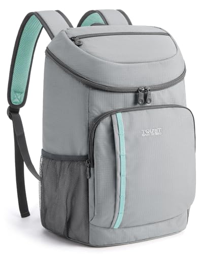 TOURIT Cooler Backpack 30 Cans Lightweight Insulated Backpack Cooler Leak-Proof for Men and Women