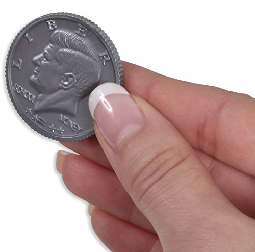 Learning Advantage - 7501 Learning Advantage, Play Half-Dollar Plastic Coins - Set Of 50 #TOP3
