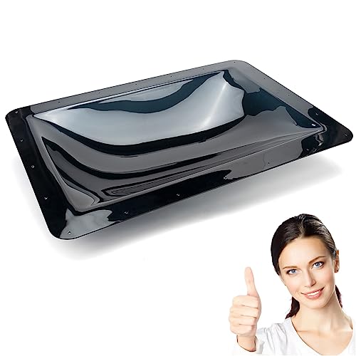 GEATaaT RV Skylight Outer Dome,18"x26" OD Universal Skylight Fits All Standard 14" x 22" Skylight Openings Replacement Travel Trailer RV Camper Truck (Smoke) by GEATaaT - Image 6